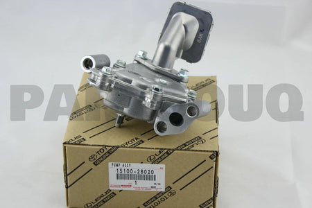 طرمبة زيت محرك أصلية تويوتا 2AZ-FE 15100-28020 | Genuine Toyota engine oil pump