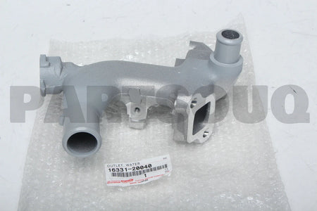 مخرج ماء المحرك الأصلي تويوتا 16331-20040 | Genuine Toyota engine water outlet