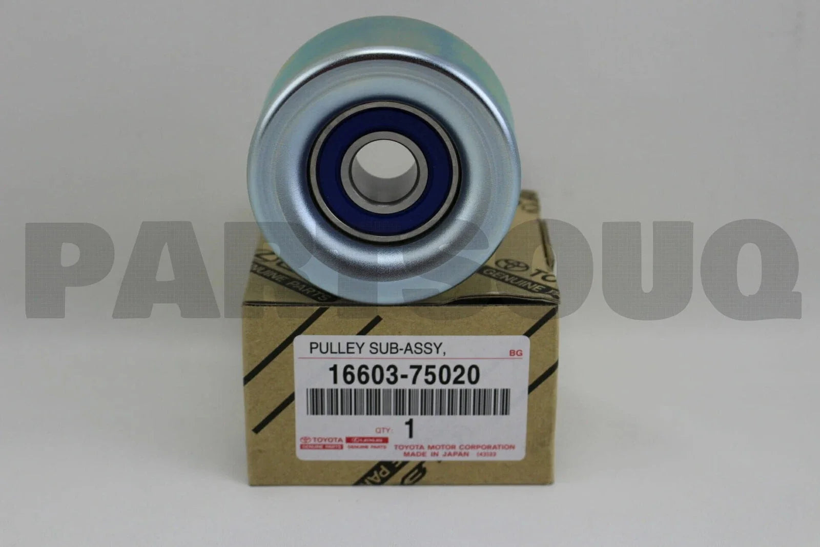 بكرة سير وسيطة تويوتا أصلية 16603-75020 | Genuine Toyota idler pulley