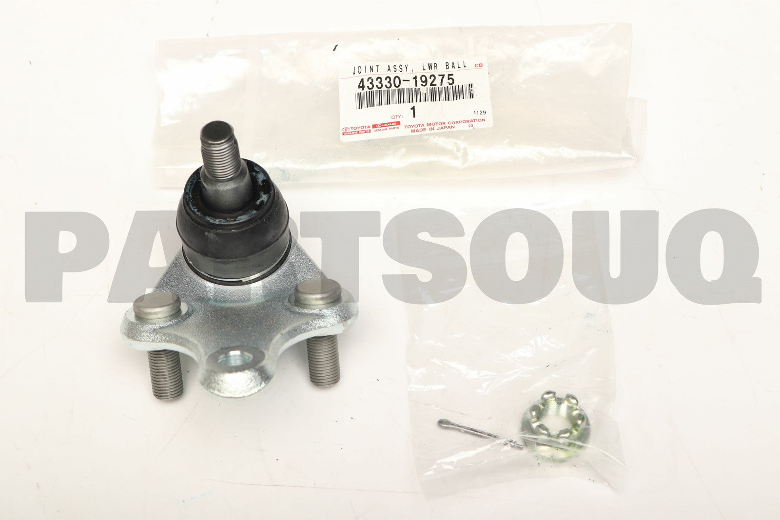 بيضة مقص أمامية سفلية أصلية تويوتا 43330-19275 | Genuine Toyota front lower ball joint