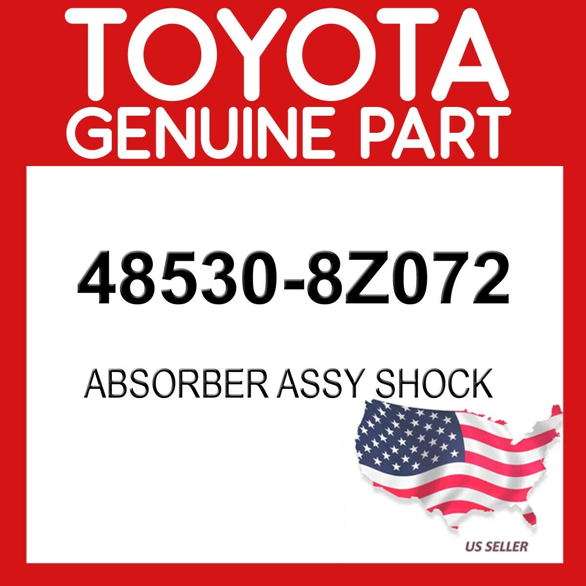 مساعد خلفي أيمن تويوتا أفالون GSX50 48530-8Z072 | Genuine Toyota Avalon rear RH shock absorber