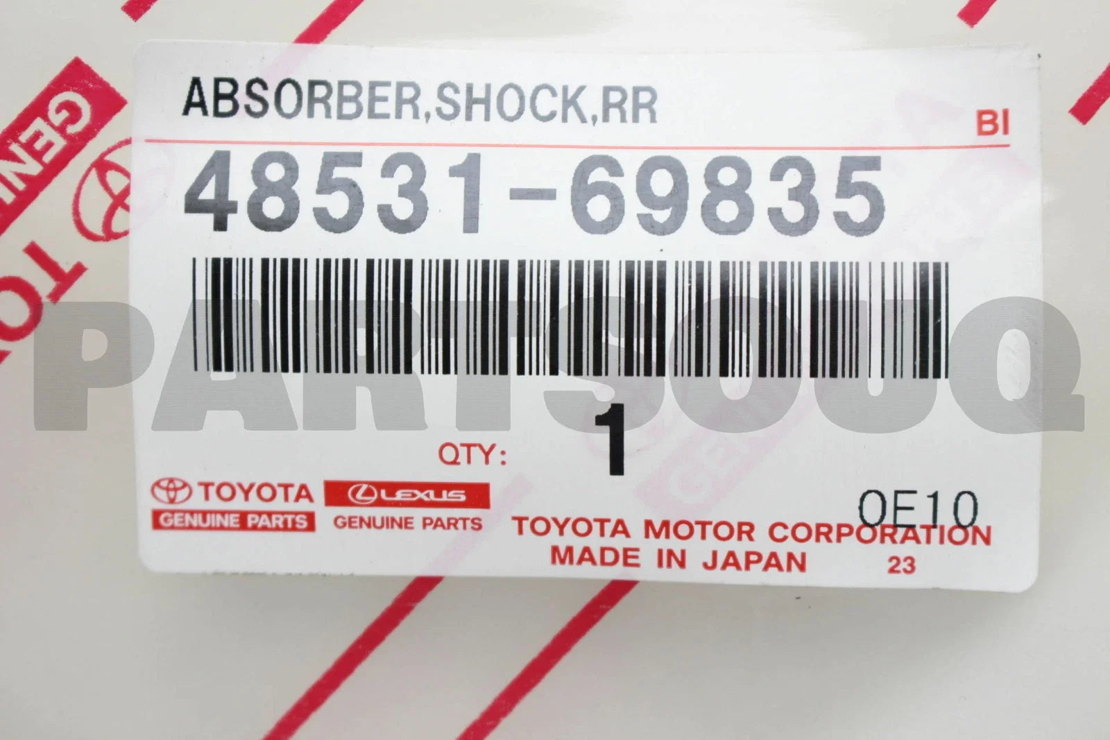مساعد خلفي يمين أصلي Toyota Land Cruiser 48531-69835 | Rear shock RH