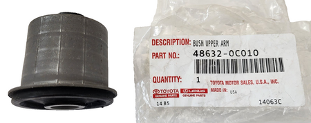 Toyota 48632-0C010 genuine upper control arm bushing