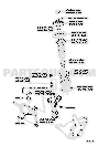 مخطط موضع وصلة الموازن الأمامية اليسرى 48820-47010 | Toyota EPC location diagram