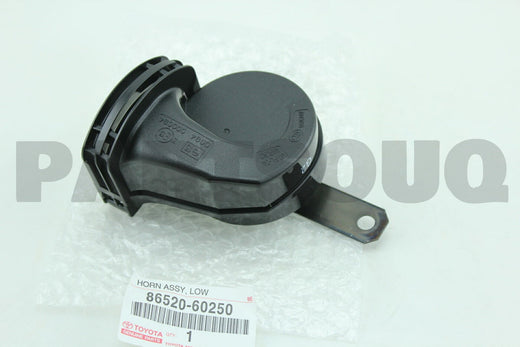 بوق منخفض النغمة أصلي تويوتا 86520-60250 | Genuine Toyota low-pitched horn assembly