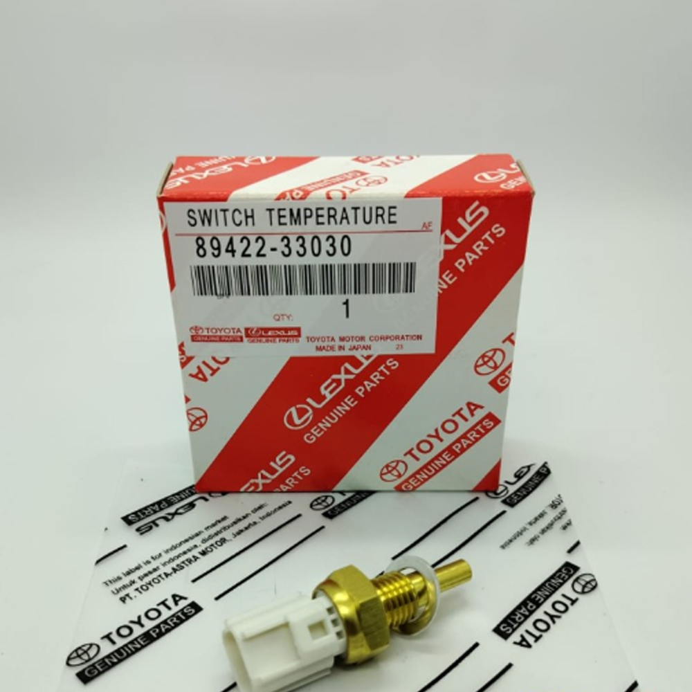 حساس حرارة سائل تبريد المحرك تويوتا الأصلي 89422-33030 | Genuine Toyota coolant temperature sensor