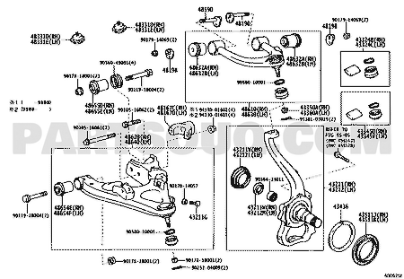 Toyota EPC diagram for 90364-33011 callout 90364-33011